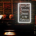 “Funny 'Don't Summon Demons' LED Neon Sign”