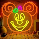Dimmable Pumpkin Neon Sign for Halloween Fun