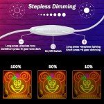 Dimmable Pumpkin Neon Sign for Halloween Fun