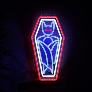 Vampire Neon Light Sign for Halloween Decor