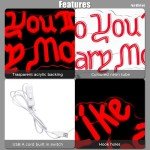 Scary Movies Neon Sign for Halloween Decor