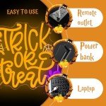 Trick or Treat Neon Halloween Wall Sign