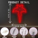 Vampire Neon Sign for Halloween Wall Decor