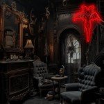 Vampire Neon Sign for Halloween Wall Decor