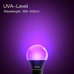 LED Black Light Bulbs 2 Pack for Halloween