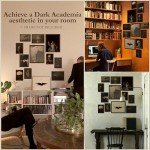 Gothic Dark Academia Halloween Room Decor Set