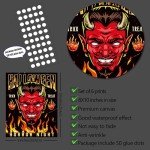 Spooky Dark Academia Halloween Wall Art Set