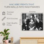 Spooky Horror Villains Wall Art Print