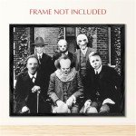 Spooky Horror Villains Wall Art Print