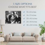 Spooky Horror Villains Wall Art Print