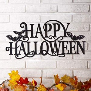 Happy Halloween Metal Sign for Home & Yard
