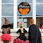 Happy Halloween Pumpkin Door Hanging Sign