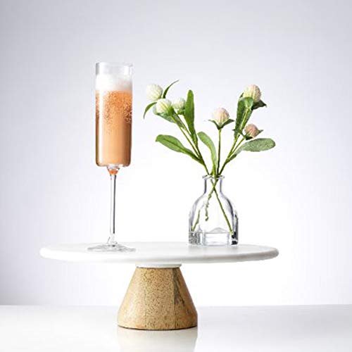 European-made Crystal Champagne Flutes Set