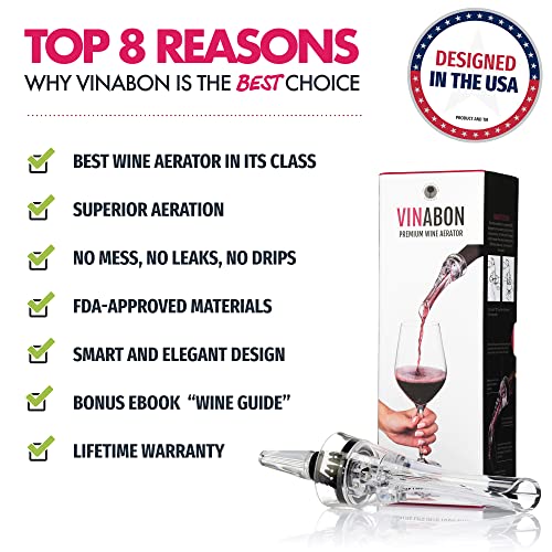 2-in-1 Professional Wine Aerator Pourer Spout