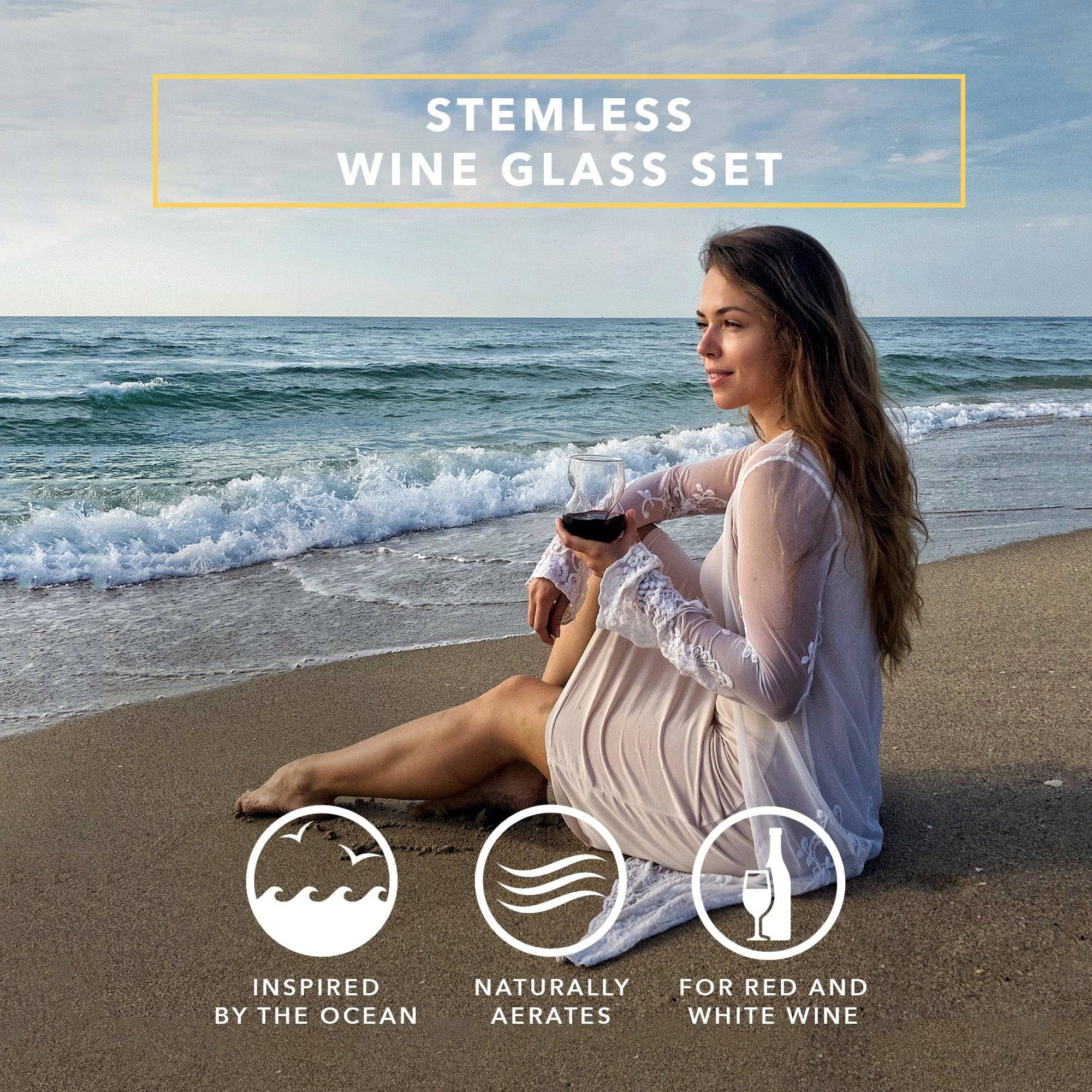 Stemless Wine Glasses