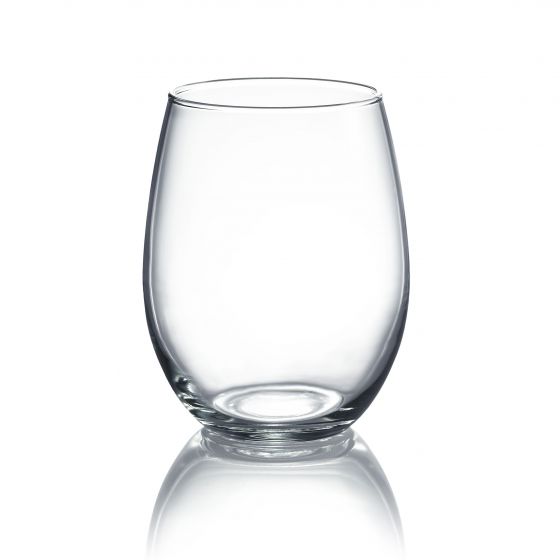 12-Piece Set Luminarc Stemless Wine Glass