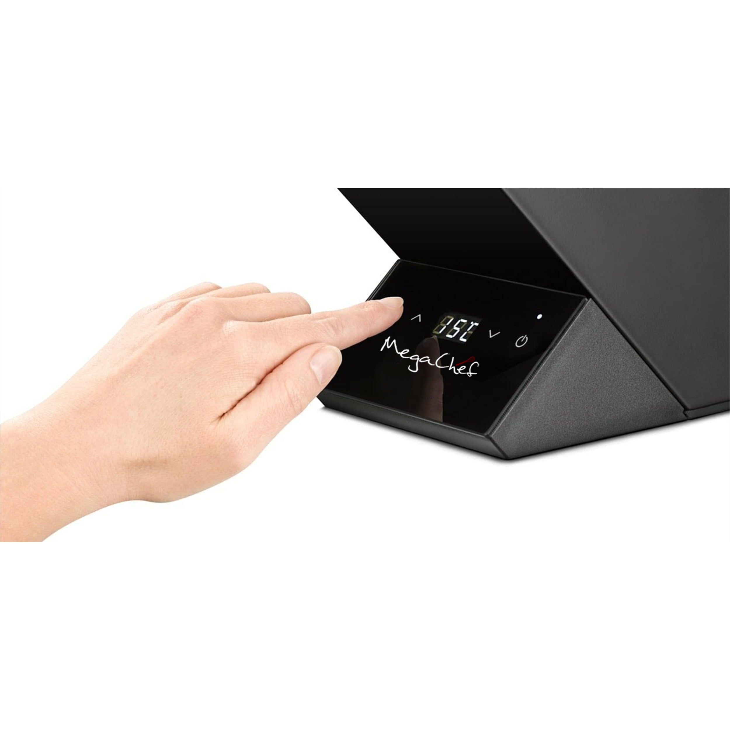 Black Electric Wine Chiller with Digital Display