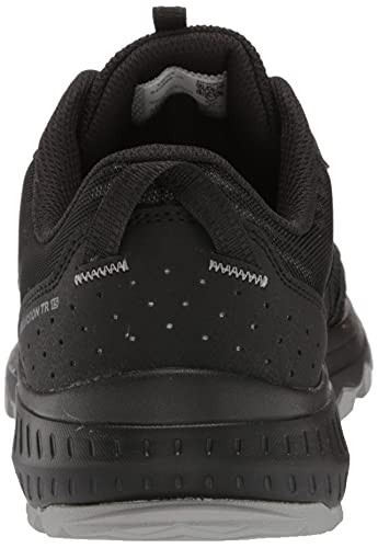 Saucony Men's TR15 Trail Running Shoe, Black, 10 Wide