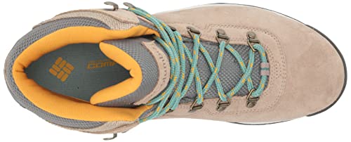 Columbia Women’s Hiking Boot, Waterproof Leather, Oxford Tan/Dusty Green