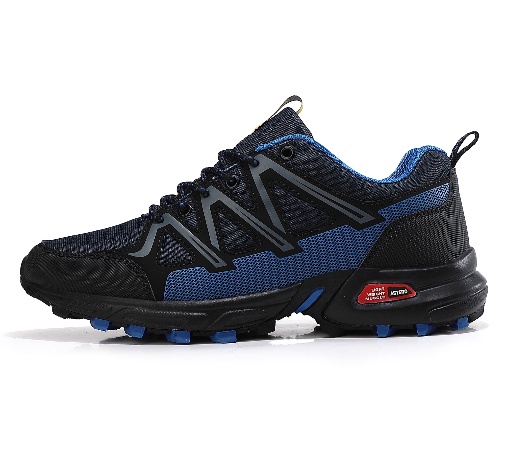 TOPIO Men's Breathable Lace Up Hiking Shoes