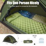 Lightweight Waterproof 2 Person Hiking Tent - Night Cat