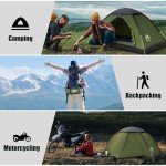 Lightweight Waterproof 2 Person Hiking Tent - Night Cat