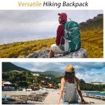 SAVVY NOMAD 40L Hiking Backpack - Gray