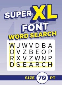 Giant Print Word Search for Seniors