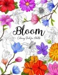 Coloring Book for Seniors: Relaxing Floral Designs