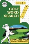 Golf-Themed Word Search Puzzle Book for Seniors