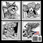 Fun Dog Mandala Coloring Book for Everyone