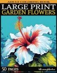 Easy Large Print Coloring Book for Seniors