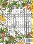 Large Print Flowers Word Search for Seniors