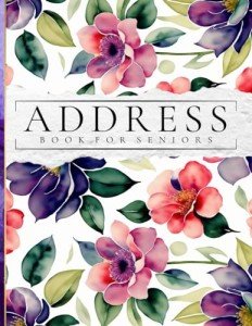 Senior-Friendly Address Book for Easy Organization
