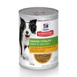 Senior Wet Dog Food: Chicken & Veggie Stew