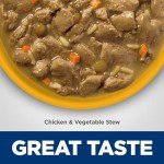 Senior Wet Dog Food: Chicken & Veggie Stew