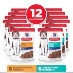 Essential Nutrition for Senior Cats in 12 Pouches