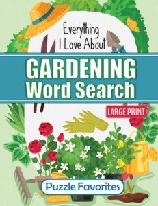 Gardening Word Search Puzzles for Seniors