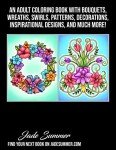 100 Inspiring Flower Designs Coloring Book for Adults