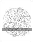 100 Inspiring Flower Designs Coloring Book for Adults
