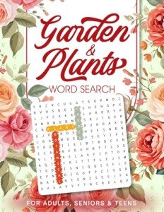 Garden & Plants Large Print Word Search for Seniors