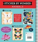 Sticker by Number: Animal Brain Games for Seniors