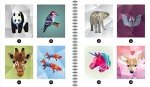 Sticker by Number: Animal Brain Games for Seniors