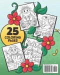 Spring Garden Coloring Book for All Ages