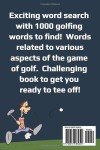 Golf Word Search Puzzles for All Ages