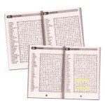 Travel Size Puzzle Books for Seniors - Set of 8
