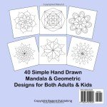 Bold & Easy Mandala Coloring Book for Seniors