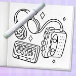 Witchy Vibes: Easy Coloring Book for Seniors