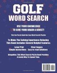 Large Print Golf Word Search Book for Seniors