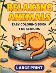 Large Print Easy Coloring Book for Seniors